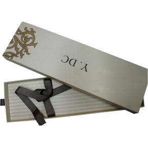 1000gsm cardboard Personalized Keepsake Boxes for men's Tie , matt coat, drawer