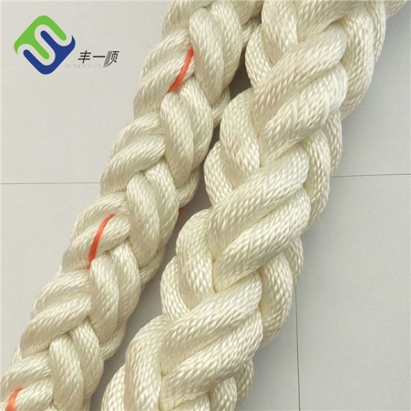 Quality White Polyester 8 Strands Marine Mooring Rope wholesale