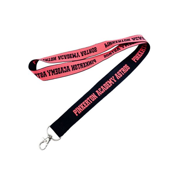 Custom Jacquard Phone Id Badge Neck Strap Lanyards Environmental Protection