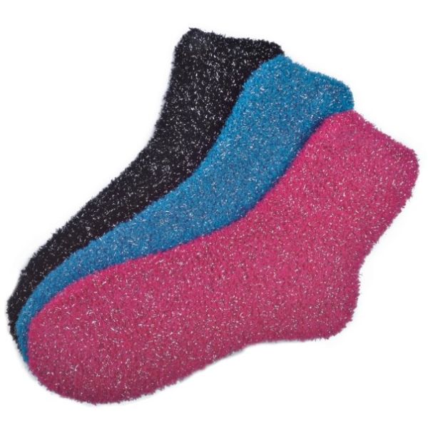Quality Soft and Smooth Polyester Sock infused with aloe sofa in winter wholesale