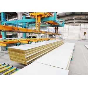 Rock Wool Polyurethane Sandwich Panel Machine Composite Board Making European