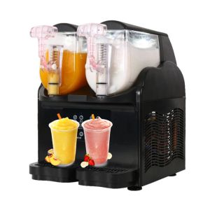 China Counter Top Electric Commercial Mini Home Use Electric Frozen slush ice drink maker Slush Machine on sale