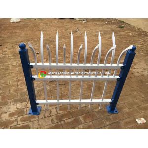 White Safety Wire Mesh Fence / Railing Beautiful Folded Mesh For Garden