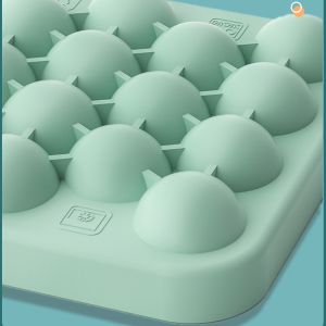 Ice Cube Tray Easy-Release Ice Cube Trays For Freezer, Diy Homemade Round Ice