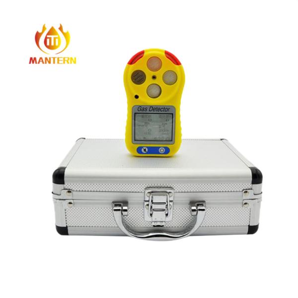 Quality 4 In 1 Multifunctional Gas Leak Detector , Handheld Gas Monitor Adjustable Alarm Level wholesale