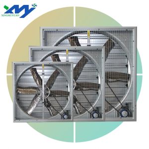 50-Inch Industrial Exhaust Fan with Automatic Shutter Electric Source OEM/ODM Supported Wall Ventilation by Source Factory