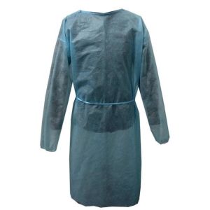 Visitor Medical Protective Suit PP PE laminated Waterproof Isolation Gown