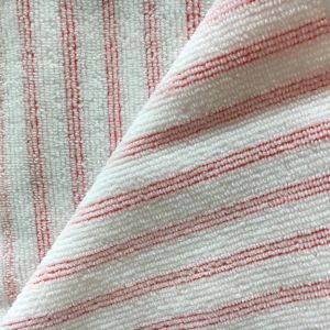 stripe 100% polyester stripe towel