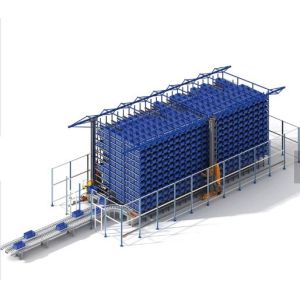 Automatic Logistic ASRS Racking System Large Capacity With High Racks Equipment