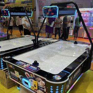 Happy Fun Coin Op 2 Players Air Hockey Game Machine For Amusement Room