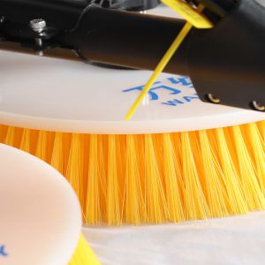 7.5 M Adjustable Long Handle Dual-Head Solar Panel Washing Brush for Building