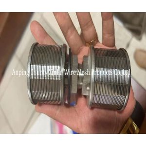 Industrial Strainer Filter Screen Nozzle with 18x2.5mm Support Wire and 40-70mm