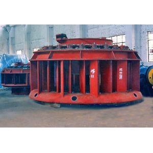 Kaplan Hydro Turbine 400V Synchronous Generator with ZG20SiMn Guide Vanes Material