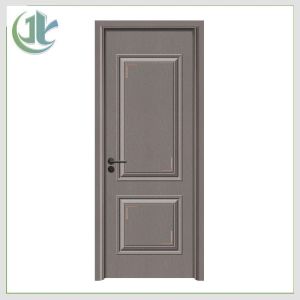 China Anti Moisture Plain PVC WPC Door OEM Hollow Interior Apartment Use on sale