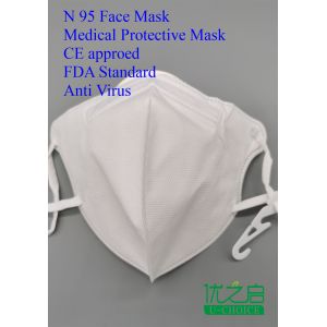 Dust Prevention Medical Protective Mask Easy Carrying Environmental Friendly