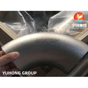 Pipe Fitting ASTM A403 WP347H Seamless S34709 90DEG LR Elbow B16.9