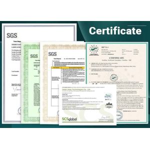 Fireproof Click Lock Waterproof Spc Flooring E1 Formaldehyde Emission For