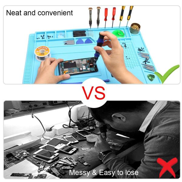 Fairtech Phone PC ESD Anti Static Repair Mat Silicone Pad Desk Platform