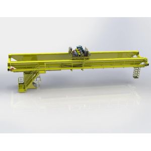 43kg/m or QU70 Steel Track Recommended Double Girder Overhead Crane with Easy