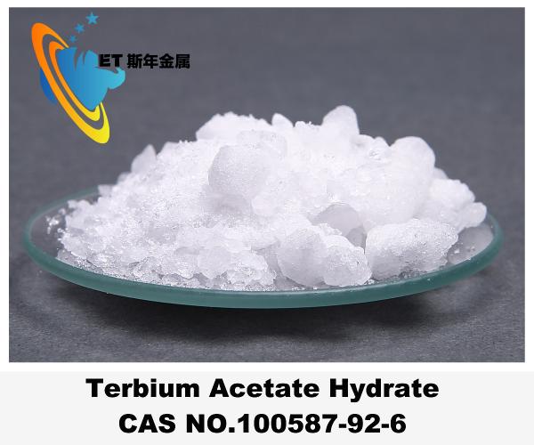 Quality 99.9%-99.999% Terbium Acetate Hydrate White To Off White Crystals wholesale