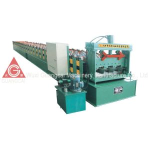 WC76-305-915 Steel Floor Deck Thickness 0.7-1.2 mm Roll Forming Machine