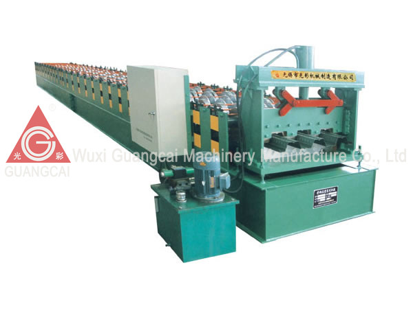 Quality WC76-305-915 Steel Floor Deck Thickness 0.7-1.2 mm  Roll Forming Machine wholesale