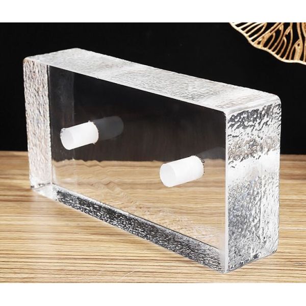 Quality Solid Glass Block Bricks Crystal Ultra Clear Fused Wall Decorative wholesale