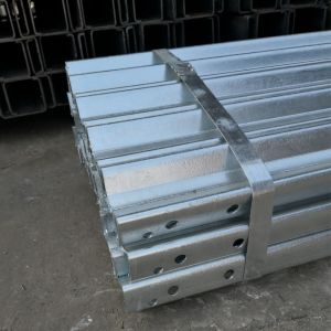 Road Safety Steel Highway Guardrail Sigma Post with Anti-corrosion Customization