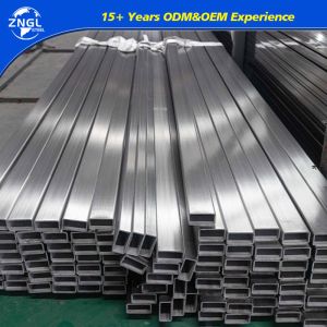 China Square Stainless Steel Pipes AISI ASTM Seamless Tube 201/304/310/316/316L/321/904/2205/2507 Hot Rolled Cold Drawn Galvanized on sale