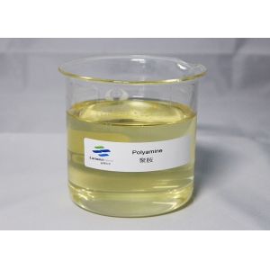 Cheap Quaternary Ammonium Cas No 42751-79-1 Cationic Polymer 50% yellow Polyamine Flocculant for sale