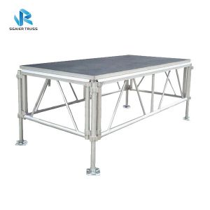 China Sgaier Concert Stage Equipment 750kgs / M2 Loading Capacity Easy To Assemble on sale