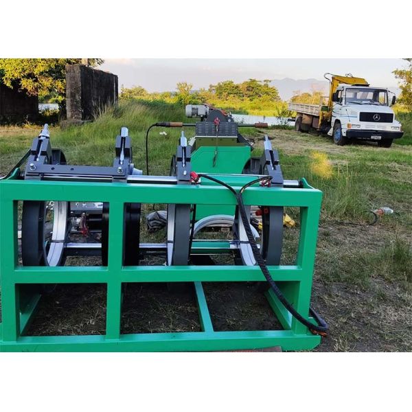 2.2Kw Pump Power ISO12176 Standard DVS2207 HDPE Pipe Fusion Welding Equipment