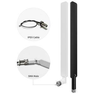 Customized Connector Type Rubber Duck Wireless Antenna for Router 868MHz 915MHz