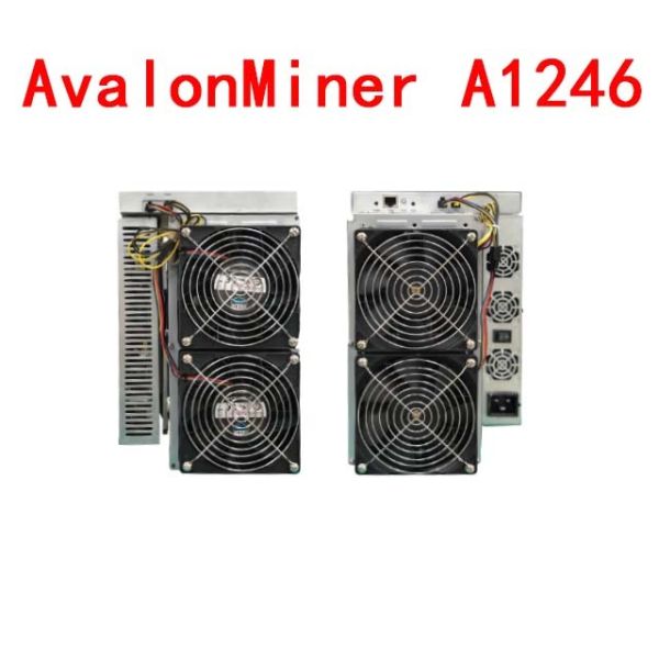 Quality Canaan Avalon 1246 Avalonminer A1246 81T LTC Miner Machine Popular model wholesale