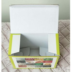 High Resist Compression Cardboard Package Boxes Thick Corrugated Fruit Boxes