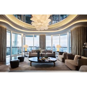 Customized Luxury K9 Crystal Bead Large Crystal Chandelier Lighting Luxury