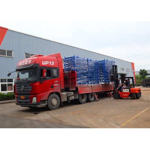 Stackable Metal Steel Stillage Cage Container With Solid Side 1T-2T Load