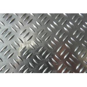 5052 H24 1.2mm 3 Bar Embossed Aluminium Checker Plate