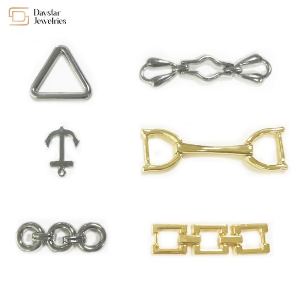Quality Custom Pendant Triangle Ring Buckle Metal Chain Bag Accessories wholesale
