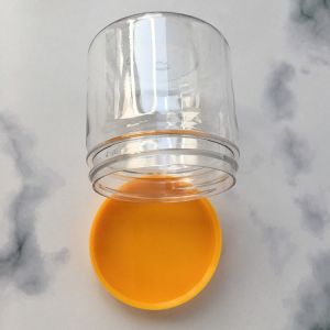 85 Diameter Plastic Jar Containers Durable and Secure with Aluminum Foil Sealing