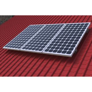 China Roof Solar Mounting Aluminium Profile System , Custom Aluminum Extrusions on sale