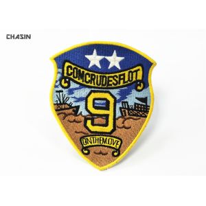 Twill Fabric Military Style Patches Recycled Clothes Badges And Patches