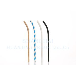 Biodegradable Flexible Paper Drinking Straws For Decorations And Celebration