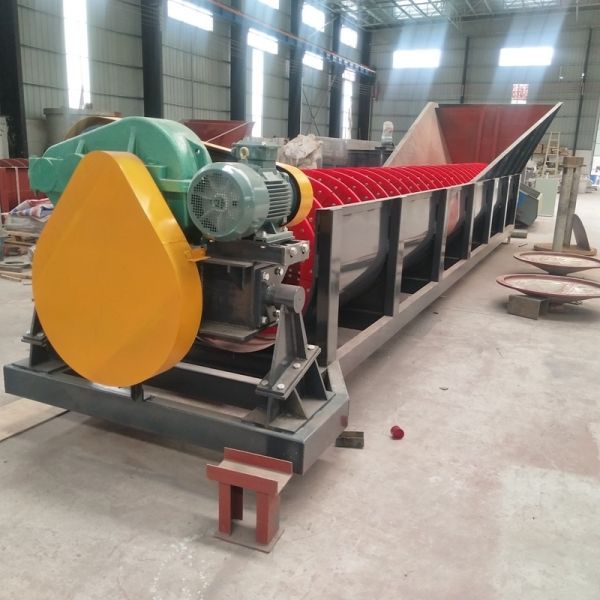 High Efficiency Sand Screw Washer Heat Resistant And easy operation