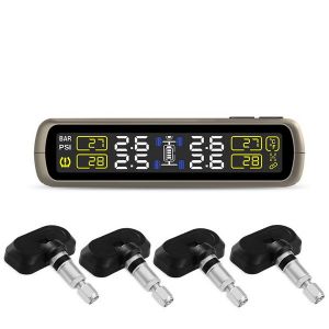 Easy Install Car Solar TPMS Sensor Tyre Pressure Monitoring sensors