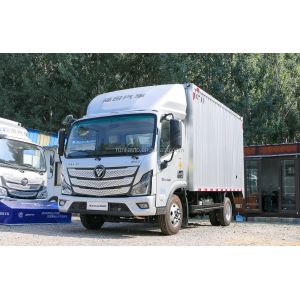 Factory Supply Good Quality Foton Aumark S1 Diesel Box Cargo Trucks Van Cargo