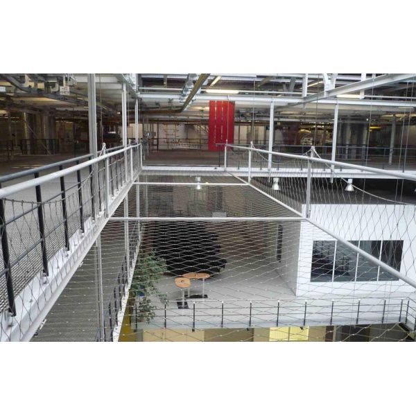 2.0mm Black Stainless Steel Aviary Mesh Anti Corrosive Anti Rust