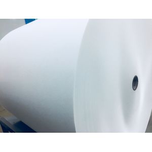 China White Color 70g Spunlace Non Woven Fabric For Wet Wipes on sale