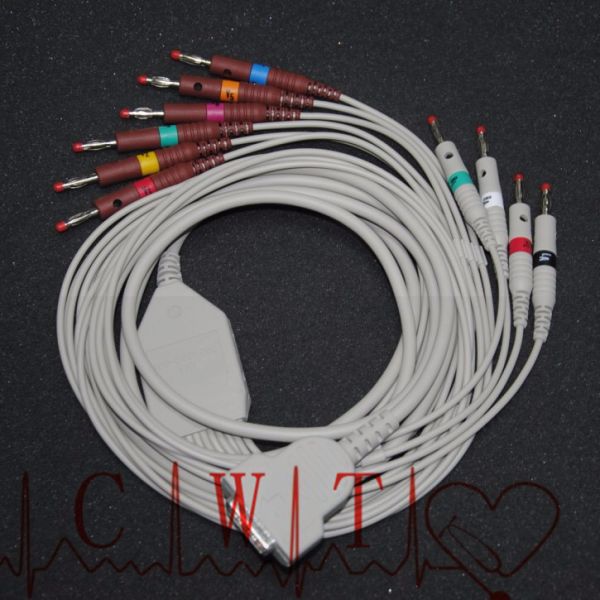 Quality GE MAC120 MAC80 Ecg Cables And Leadwires wholesale