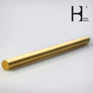 China Anti Wear Round Brass Rod , Hpb60-2 5mm Brass Rod For Windows on sale